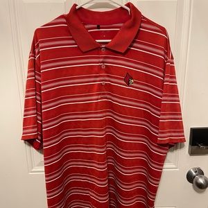 Adidas Louisville Cardinals Golf Polo